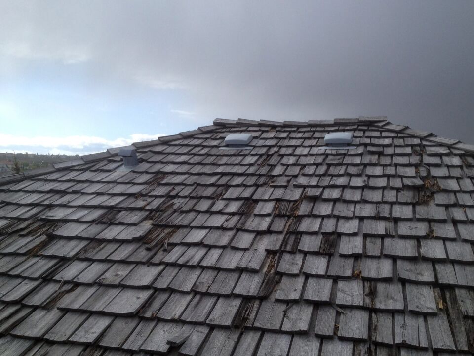 Wood,Shake,Cedar,Old,Roof